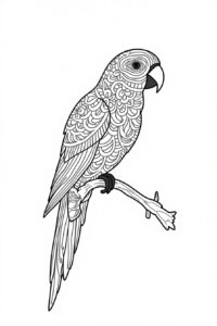 Mandala Parrot 1