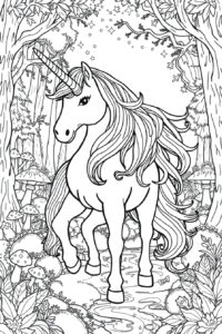 Magical Forest Unicorn 1