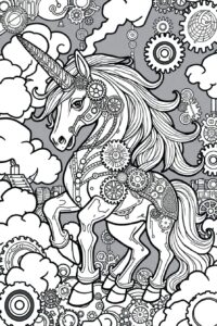 Steampunk Unicorn 1
