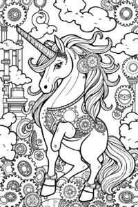 Steampunk Unicorn 2