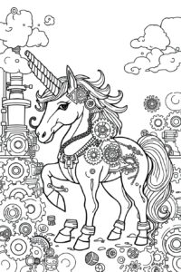Steampunk Unicorn 3