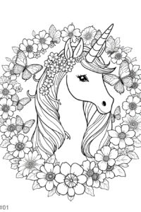 Mandala Unicorn 1