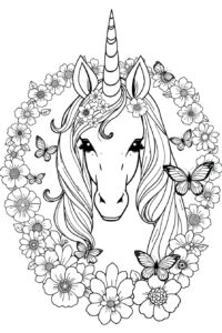Mandala Unicorn 3