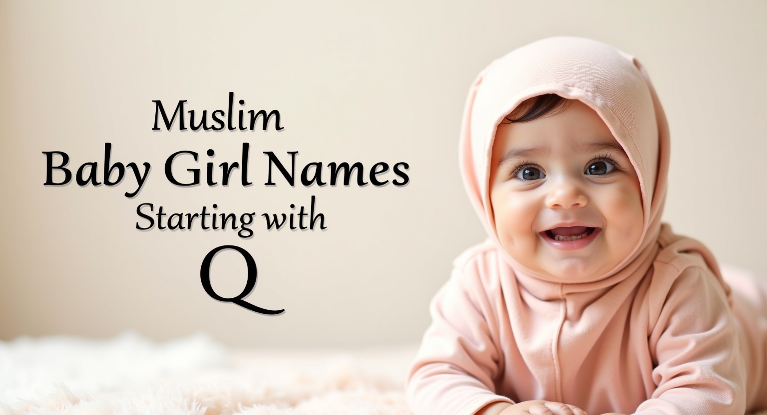 MUSLIM BABY GIRL NAMES STARTING WITH Q