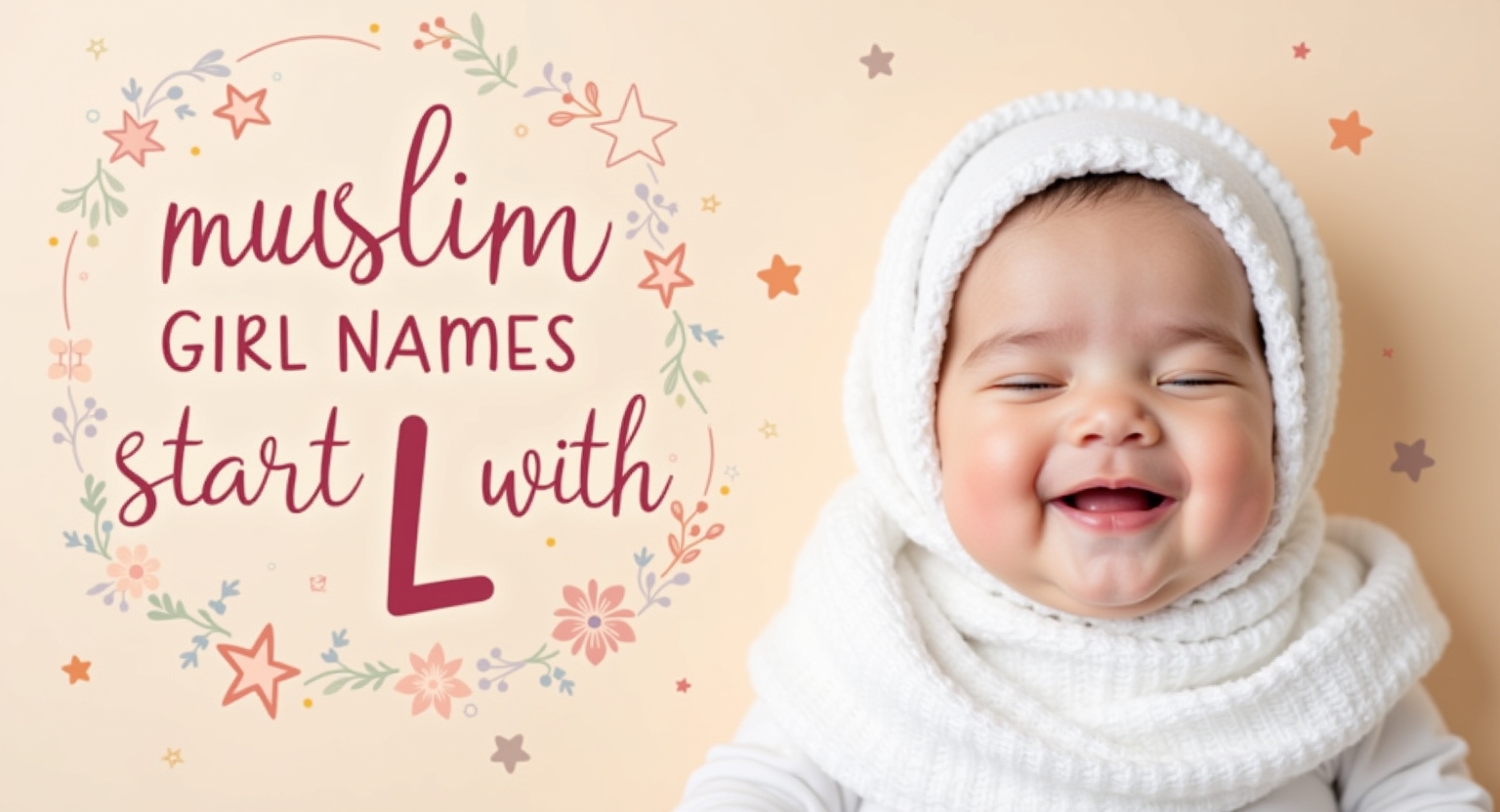 muslim baby girl names starting with l
