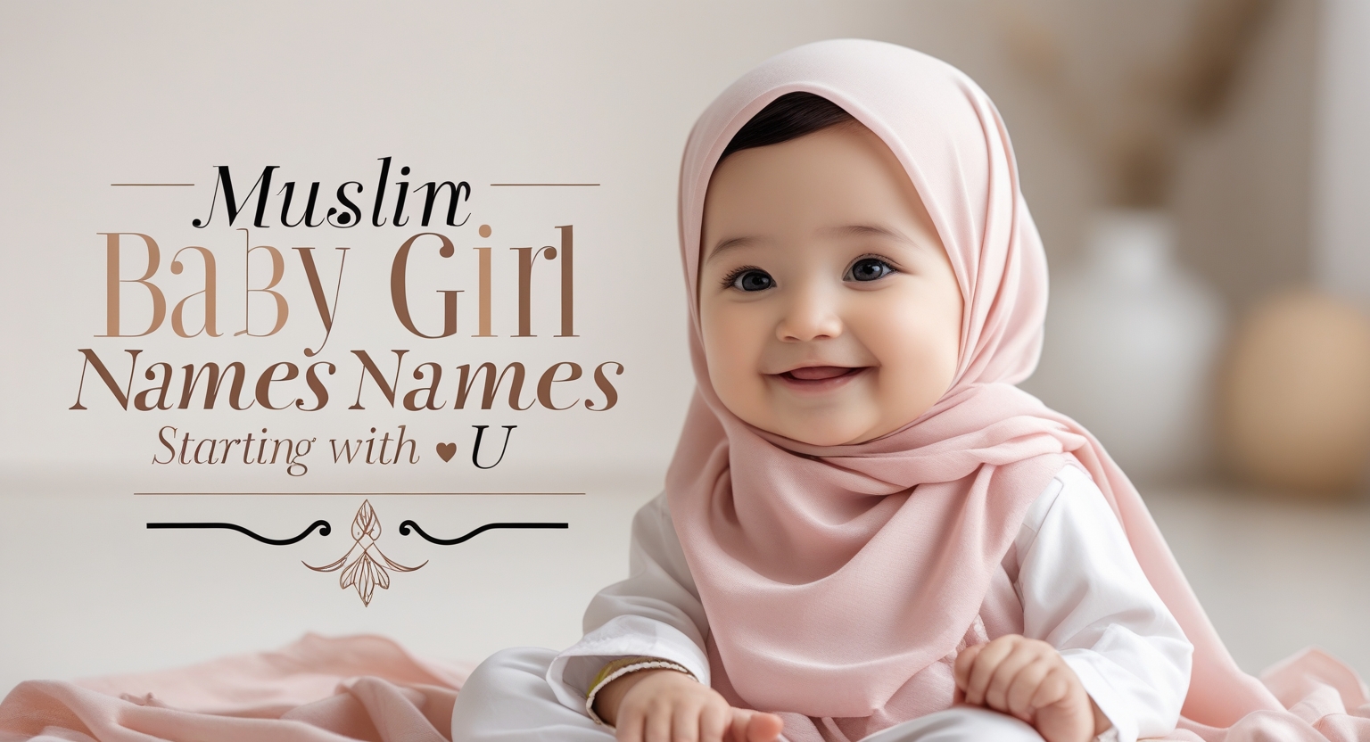 MUSLIM BABY GIRL NAMES STARTING WITH U