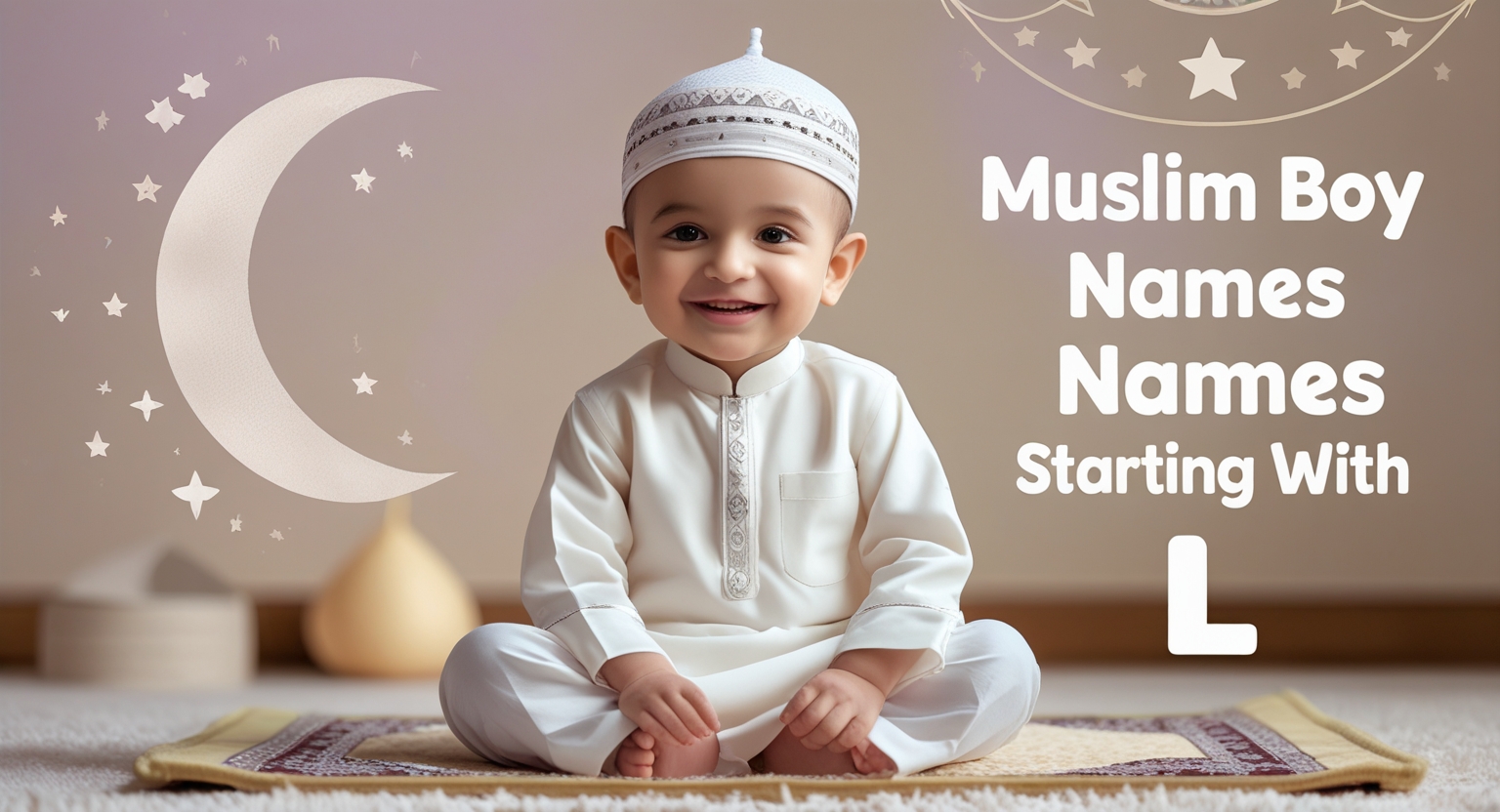 MUSLIM BABY BOY NAMES STARTING WITH L