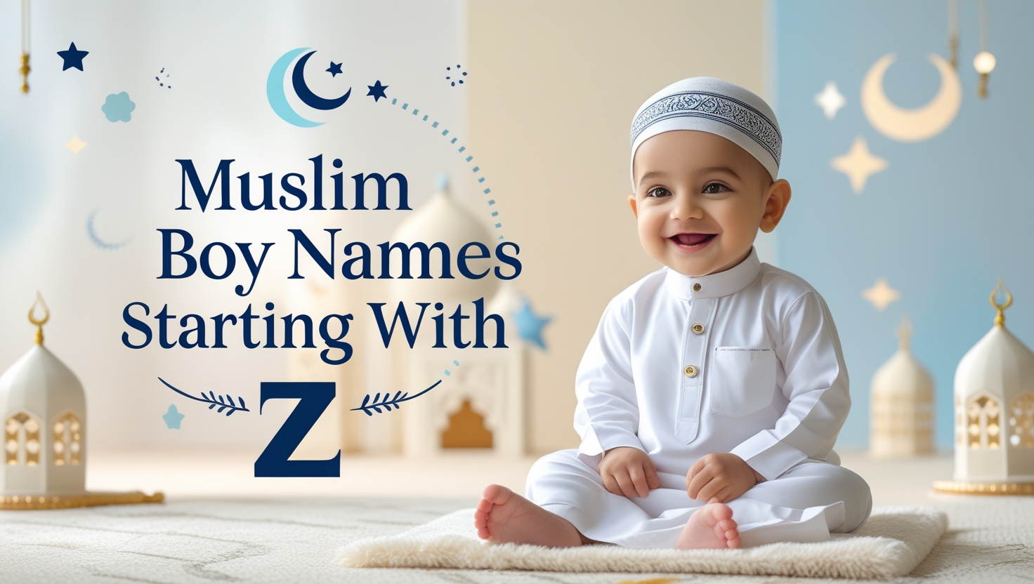 muslim baby boy names starting with z